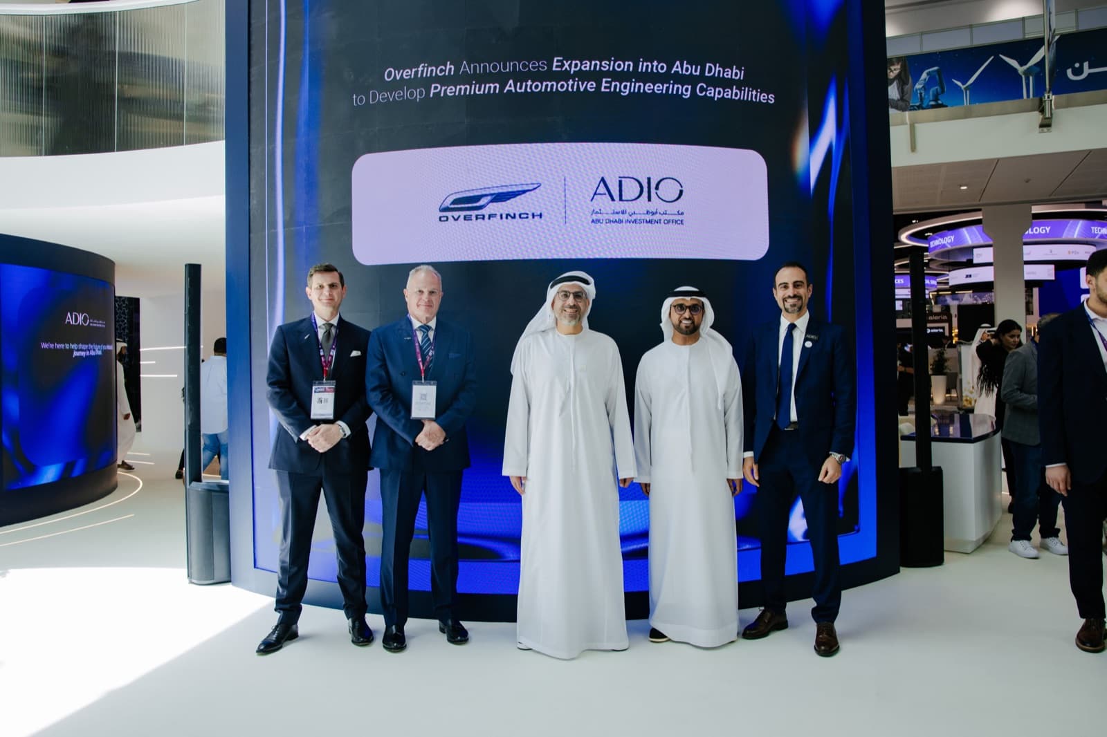 ADIO se asocia con Overfinch para crear un centro de ingeniería, servicio y competencias